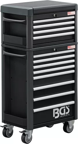 BGS profi Standard Maxi műhelykocsi 12 fiók 263 szerszámmal