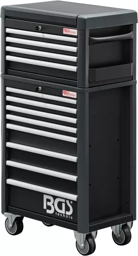 BGS profi Standard Maxi műhelykocsi 12 fiók 263 szerszámmal