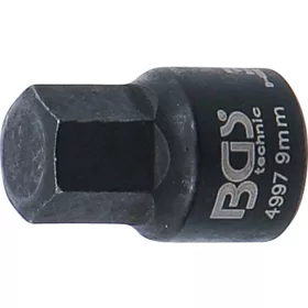 BGS féknyereg kulcs Belső hatszögletű extra rövid 9 mm