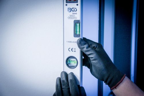 BGS digitális LCD szögmérő vízmértékkel 450 mm