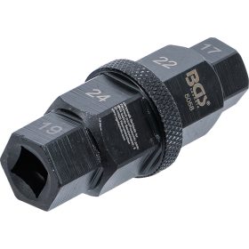 BGS motorkerékpár speciális betét 10 mm (3/8") 17 - 19 - 22 - 24 mm