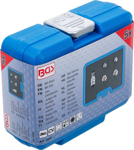 BGS behajtófej készlet motorkerékpárhoz Belső hatszögletű 17 - 24 mm