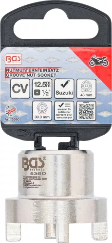 BGS hornyos dugókulcs Suzuki lengővillához