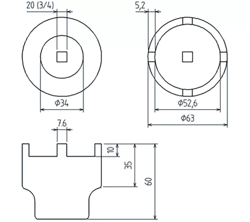 BGS talpas csapszeg csapos Mercedes-Benz M osztály