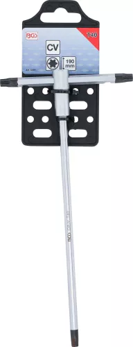 BGS csavarhúzó T-csúszófogantyúval T-profil (Torx) T40