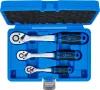 BGS racsnis kulcs készlet finomfogazású 6,3 mm (1/4") / 10 mm / (3/8") / 12,5 mm (1/2") 3 darabos
