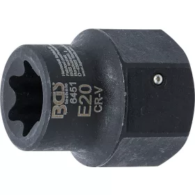 BGS betét féknyereghez E-profil (Torx) MAN TGA Külső hatszögletű 30 mm E20