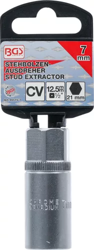 BGS tőcsavar-kiszedő 12,5 mm (1/2") 7 mm