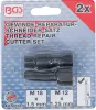 BGS lambda-szonda menetjavítókészlet M18 x 1,5 mm M12 x 1,25 mm 2 darabos