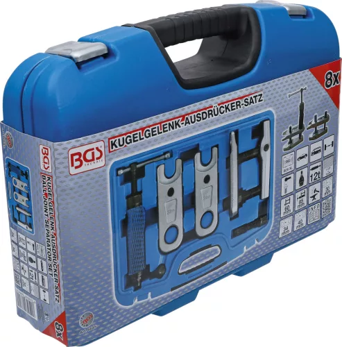 BGS gömbcsukló-kinyomókészlet hidraulikus 12 t