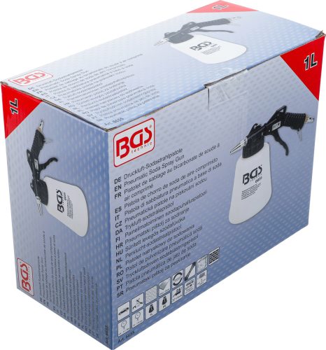 BGS sűrített levegős szódafúvóka 1 l