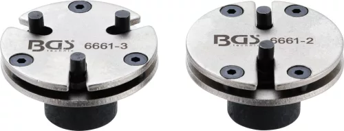 BGS fékdugattyú-visszaállító adapter készlet univerzális 2 és 3 csapszeggel 2 darabos