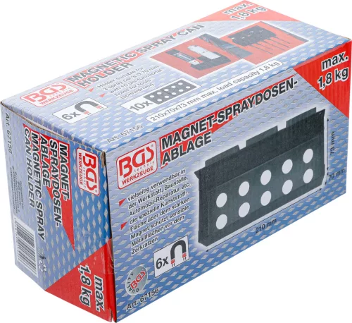 BGS mágneses spray flakon tartó 210mm