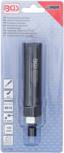 BGS befecskendező fúvóka kihúzó MAN, Mercedes-Benz Négyfogú