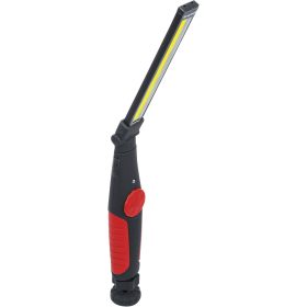 BGS akkumulátoros elhajlítható lámpa COB-LED 5W