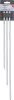 BGS hosszabbító készlet 6,3mm (1/4") 300 / 380 / 450mm 3 darabos
