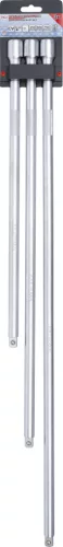 BGS hosszabbító készlet 12,5mm (1/2") 450 / 600 / 750mm 3 darabos