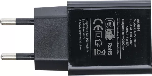 BGS univerzális USB-töltőkészülék 2 A