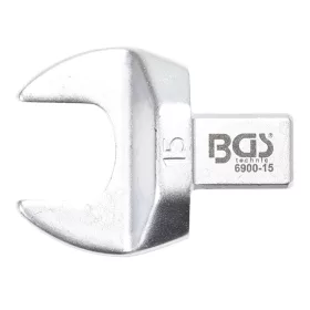 BGS villásfej nyomatékkulcshoz 15 mm Befogó 9 x 12 mm
