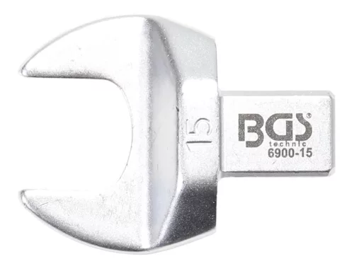 BGS villásfej nyomatékkulcshoz 15 mm Befogó 9 x 12 mm