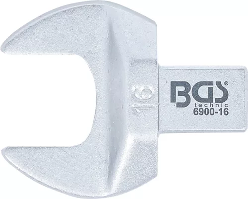 BGS villásfej nyomatékkulcshoz 16 mm Befogó 9 x 12 mm