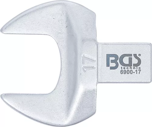 BGS villásfej nyomatékkulcshoz 17 mm Befogó 9 x 12 mm