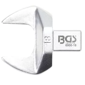 BGS villásfej nyomatékkulcshoz 18 mm Befogó 9 x 12 mm