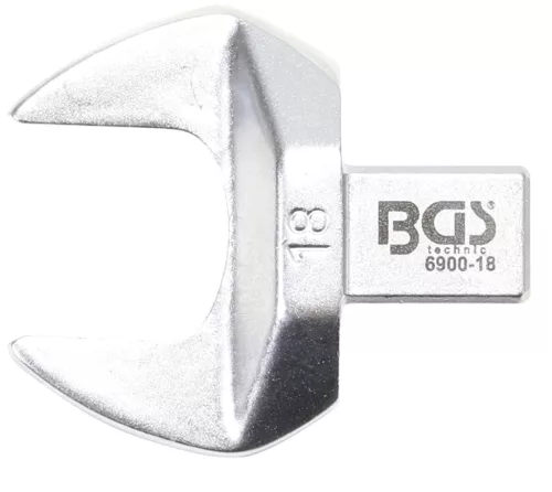 BGS villásfej nyomatékkulcshoz 18 mm Befogó 9 x 12 mm
