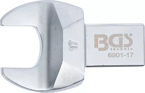 BGS villásfej nyomatékkulcshoz 17 mm Befogó 14 x 18 mm