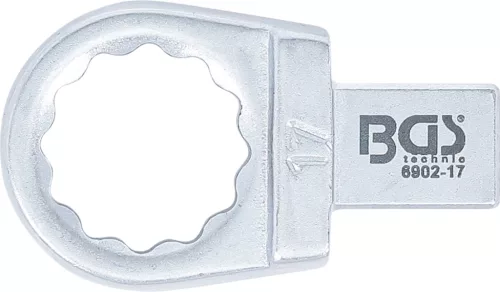 BGS csillagfej nyomatékkulcshoz 17 mm Befogó 9 x 12 mm