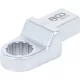 BGS csillagfej nyomatékkulcshoz 16 mm Befogó 14 x 18 mm