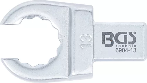 BGS csillagfej nyomatékkulcshoz nyitott 13 mm Befogó 9 x 12 mm