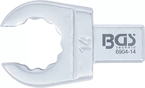 BGS csillagfej nyomatékkulcshoz nyitott 14 mm Befogó 9 x 12 mm