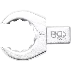 BGS csillagfej nyomatékkulcshoz nyitott 17 mm Befogó 9 x 12 mm