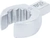 BGS csillagfej nyomatékkulcshoz nyitott 18 mm Befogó 9 x 12 mm