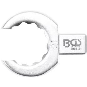 BGS csillagfej nyomatékkulcshoz nyitott 21 mm Befogó 9 x 12 mm