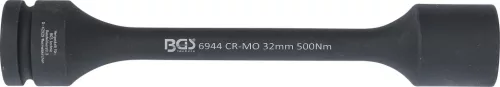 BGS torziós levegős dugókulcs hatszögletű 25 mm (1") 32 mm 500 Nm