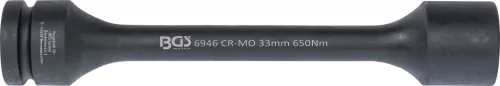 BGS torziós levegős dugókulcs hatszögletű 25 mm (1") 33 mm 650 Nm