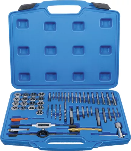 BGS menetvágó készlet M3 - M12 56 darabos