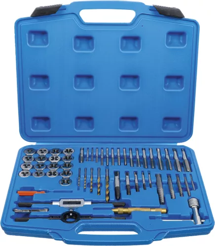 BGS menetvágó készlet collos 1/4" - 1/2" 56 darabos