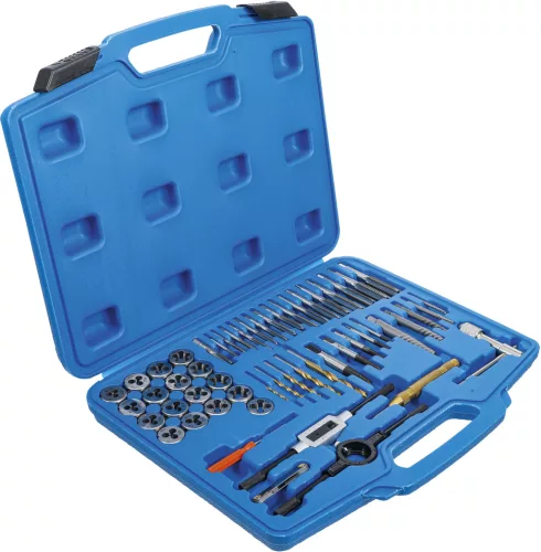 BGS menetvágó készlet collos 1/4" - 1/2" 56 darabos