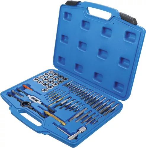BGS menetvágó készlet collos 1/4" - 1/2" 56 darabos