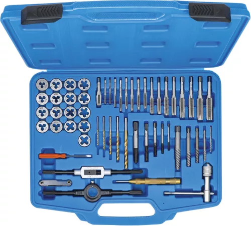BGS menetvágó készlet collos 1/4" - 1/2" 56 darabos