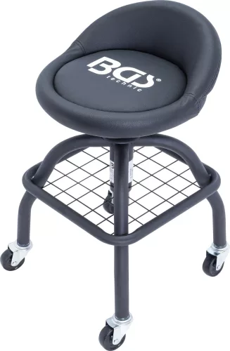 BGS szerelőszék 4 görgős magasságban állítható 540 - 680 mm