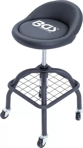 BGS szerelőszék 4 görgős magasságban állítható 540 - 680 mm