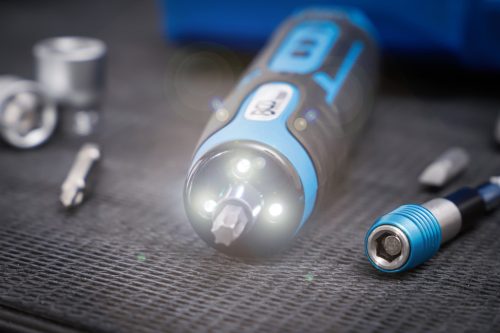 BGS akkus csavarhúzó behajtófej- és dugókulcskészlettel 41 darabos