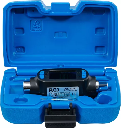 BGS digitális nyomaték-adapter 10 mm (3/8") 27 - 135 Nm