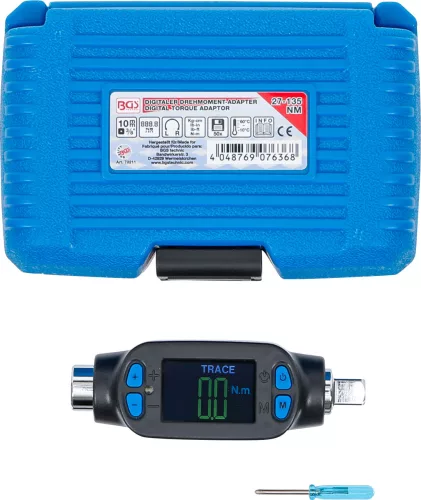 BGS digitális nyomaték-adapter 10 mm (3/8") 27 - 135 Nm