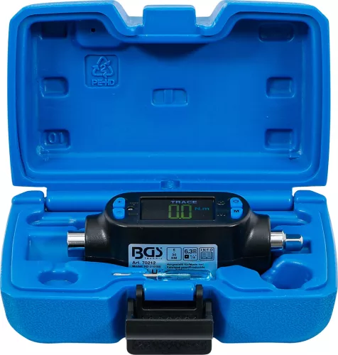 BGS digitális nyomaték-adapter 6,3 mm (1/4") 6 - 30 Nm