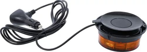 BGS forgó jelzőfény| sárga mágnessel 12 V / 24 V Ø 130 mm